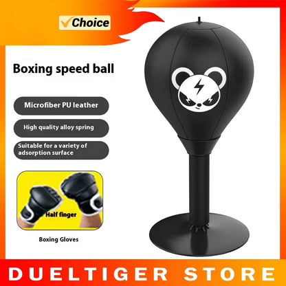 Punchpro Mini™ – Desktop Boxing Speed Ball for Stress Relief & Fun Anywhere