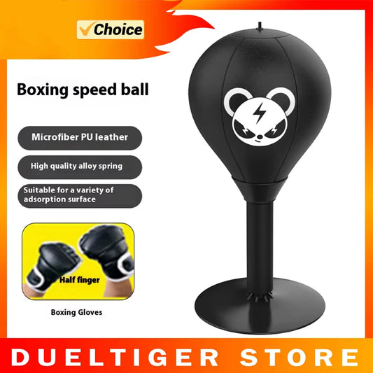 Punchpro Mini™ – Desktop Boxing Speed Ball for Stress Relief & Fun Anywhere