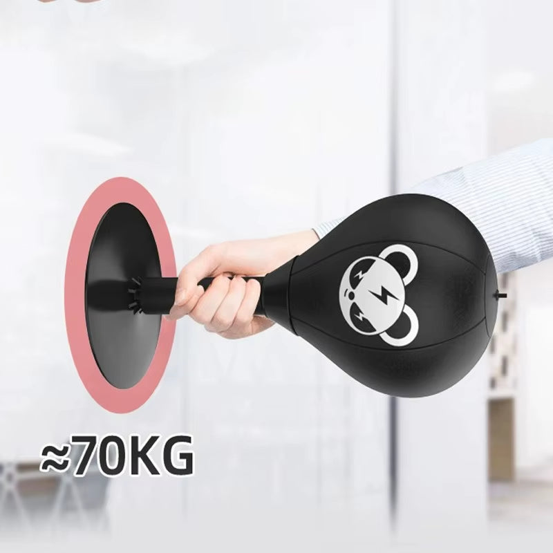 Punchpro Mini™ – Desktop Boxing Speed Ball for Stress Relief & Fun Anywhere