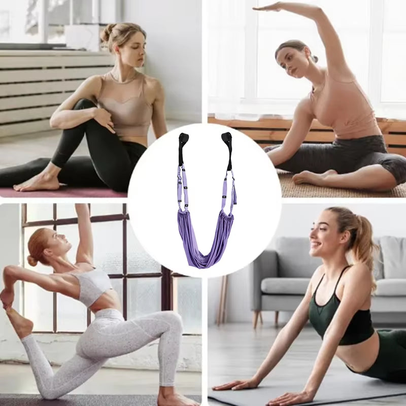 Skyflex™ Aerial Yoga Rope – Elevate Your Practice, Anywhere, Anytime